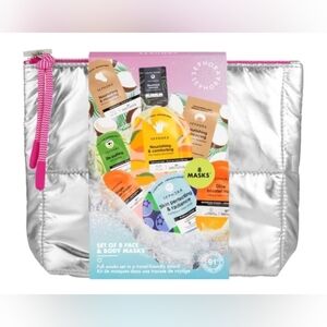 Sephora Set Of 8 Face & Body Masks In A Pouch